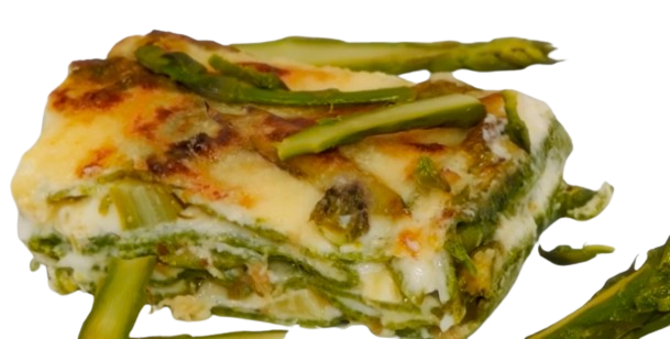 🍃 Lasagnes aux Asperges, Jambon Blanc Italien & Mozzarella