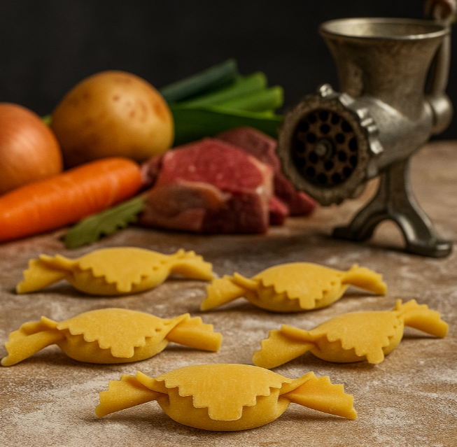 Raviolis au Pot au Feu (Viandes+Légumes) 330g pour 2Pers