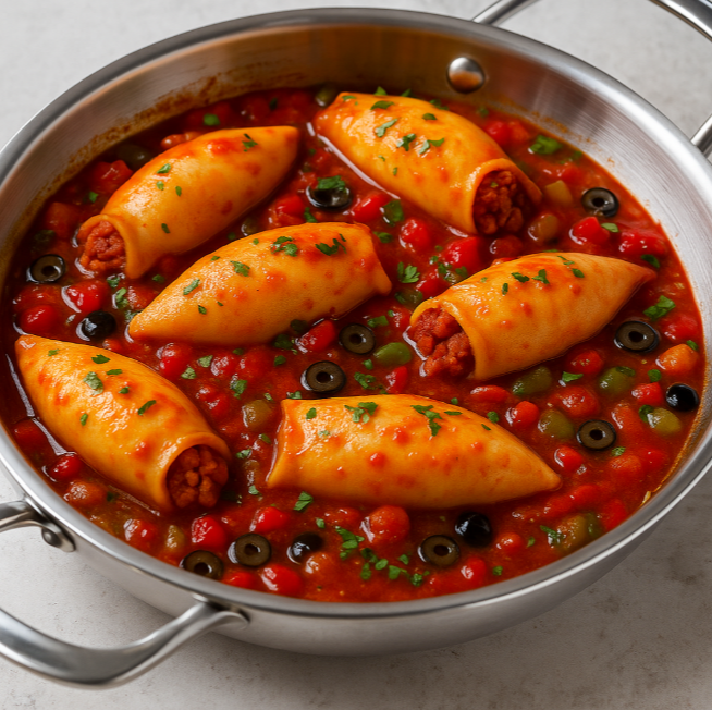 Encornets Farcis et Concassé Sétois x2 Nouvelle recette