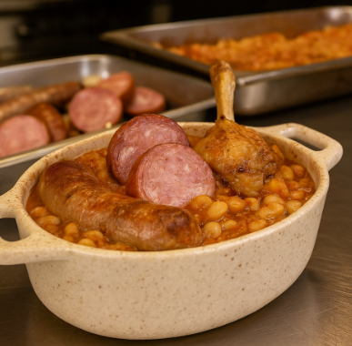 Cassoulet pur Porc pour 2-3 Pers +/- 1kg