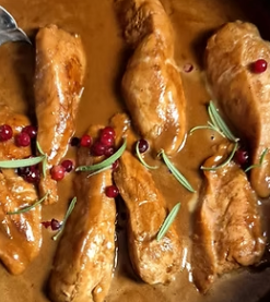 Aiguillettes de Canard Sauce aux Figues 2 Pers