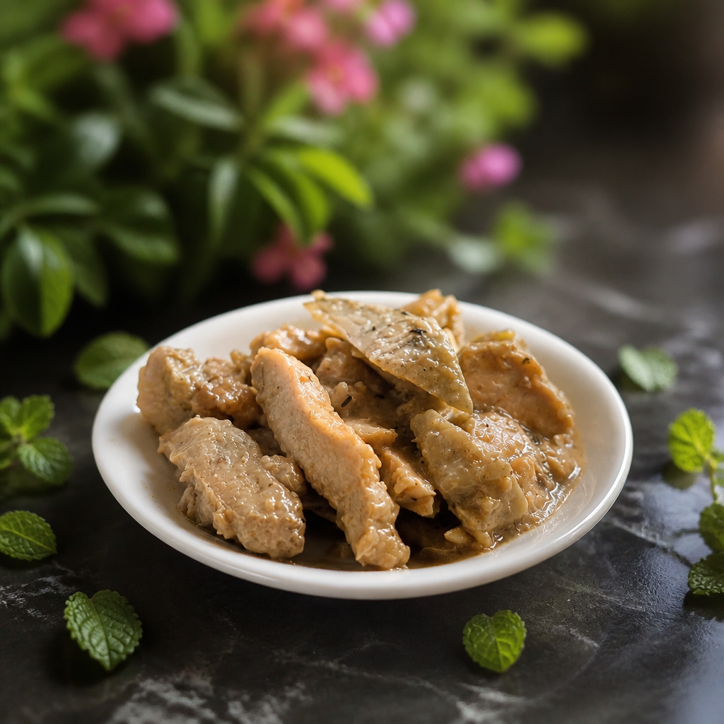 Emincé de Poulet aux Artichauts 2 pers 420g env