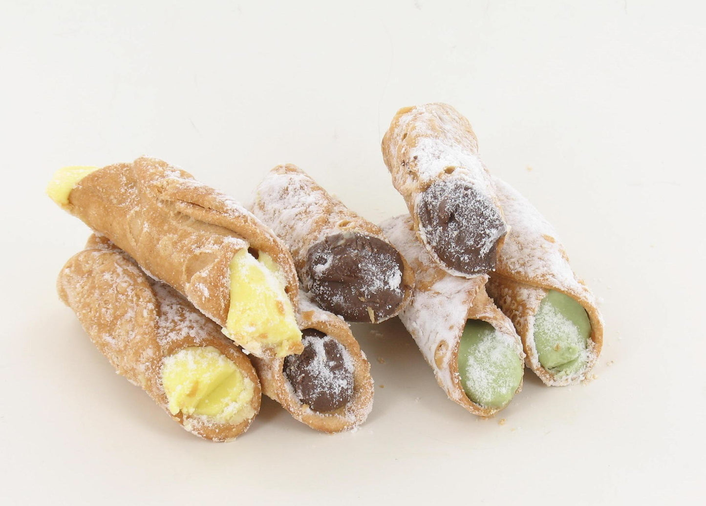 Cannoli Mix Choco,Pistache et Citron x6