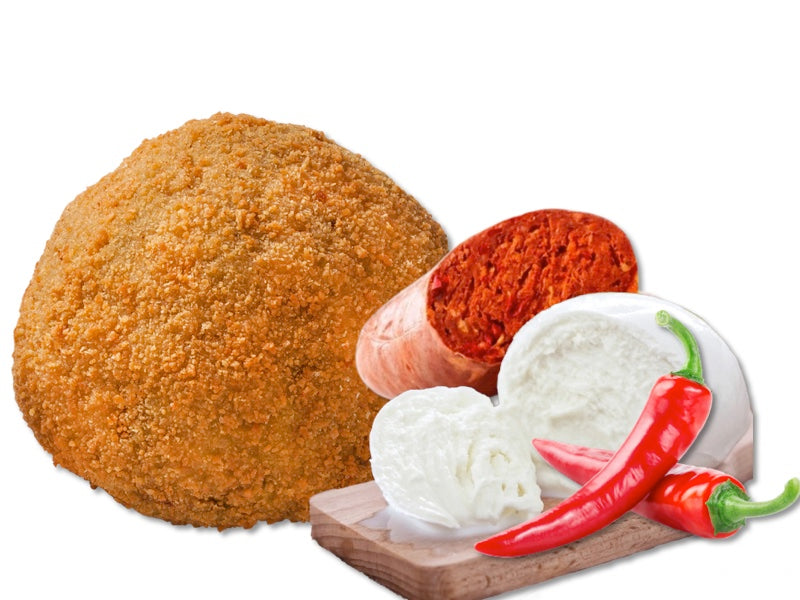 Arancini saucisse Piquante Piment Rouge et Mozza x2