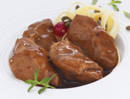 Sauté de Porcelet à la Bière de Noel et Sirop d'érable x2 pers