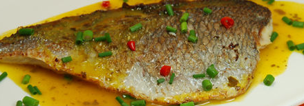 Filets de Dorade Royale Sauce Sauternes