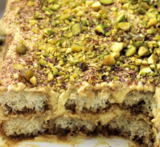 Tiramisu Pistache pour 2 Pers 300g env