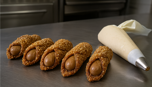 Cannoli Croquant au Caramel et Beurre salé