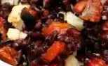 🌾🖤 Salade de Blé &amp; Riz Noir aux Légumes Frais