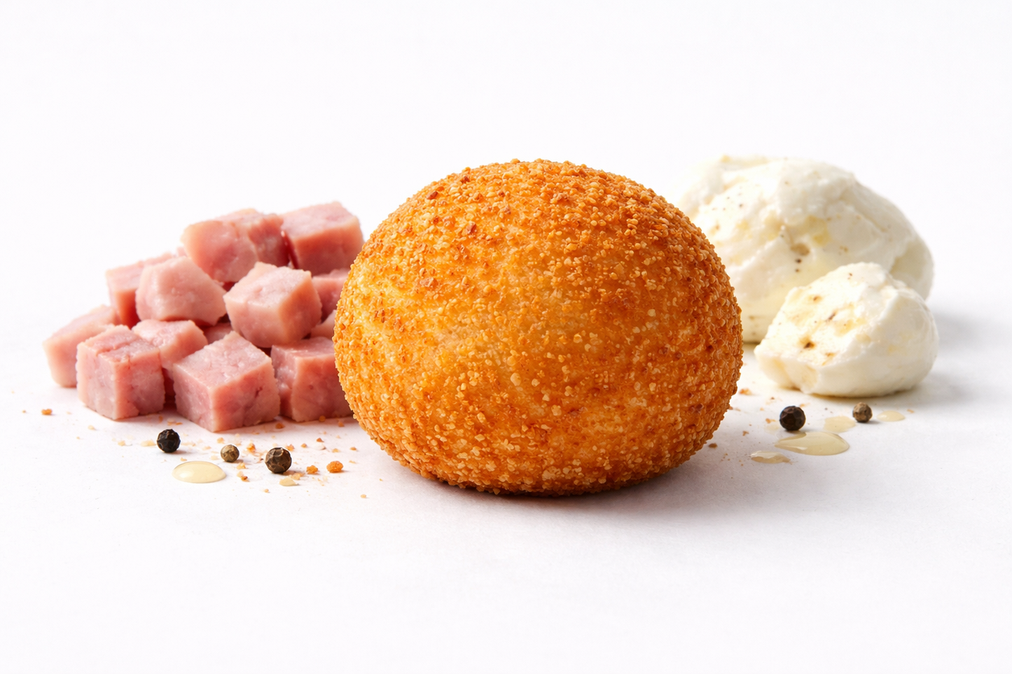 Arancini Jambon Blanc et Mozza x2
