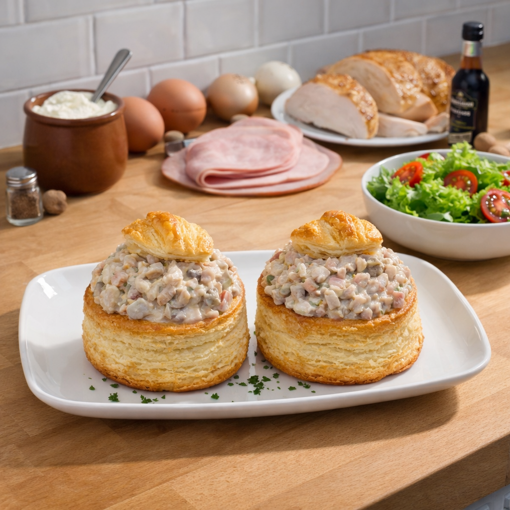 Bouchées à la Reine au Poulet x2