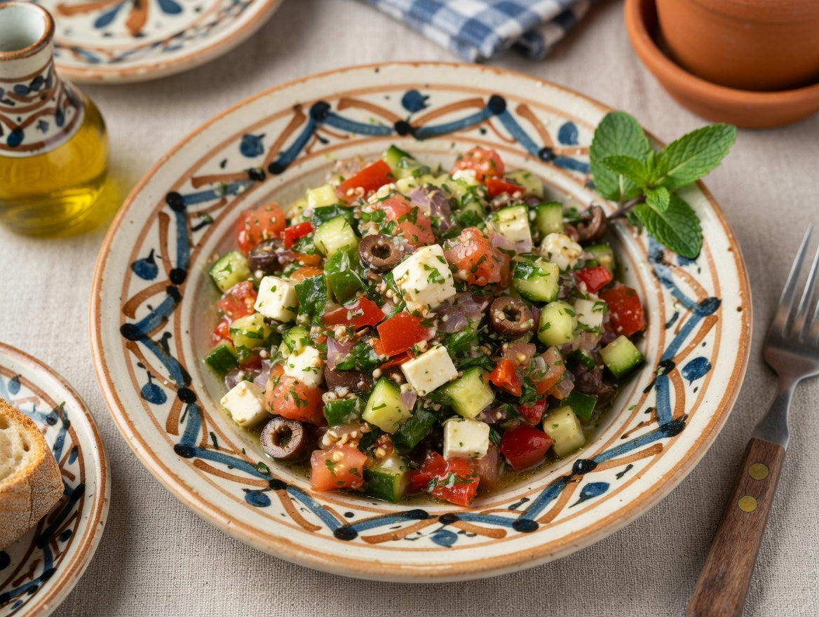 Salade Mykonos – Fraîcheur Méditerranéenne