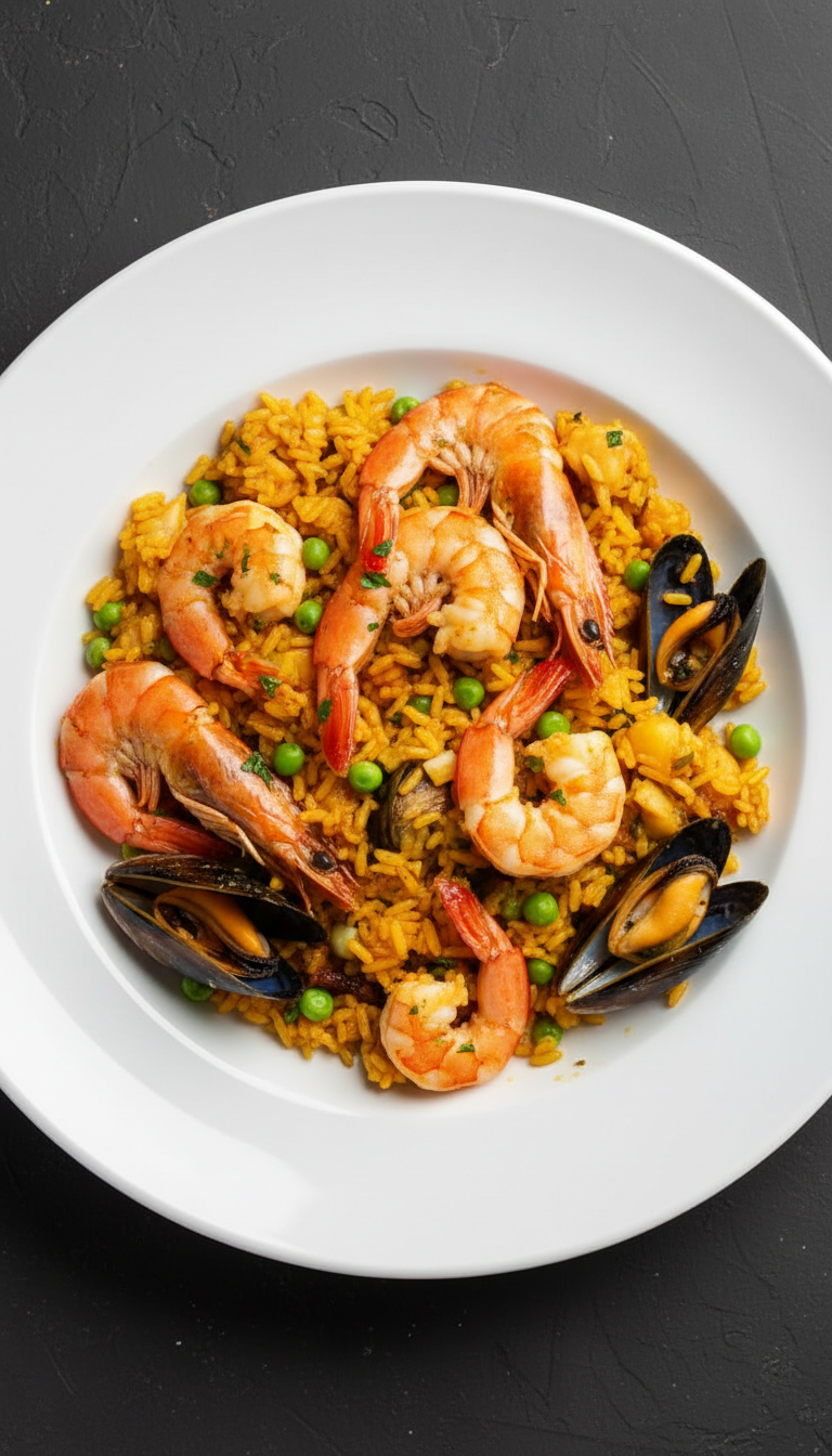 Paella au Poulet pour 2 pers
