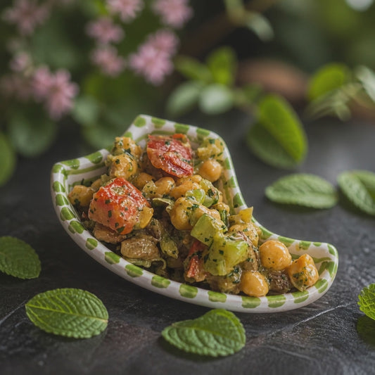 Salade de Pois Chiches à la Marrakech