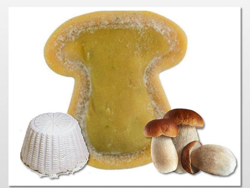 Médaillons Cèpes-Asagio et Girolles pour 2Pers