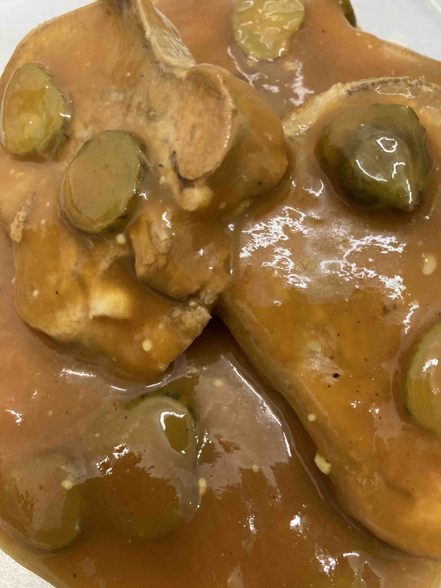 Langue de Boeuf Sauce Piquante pour 2 pers