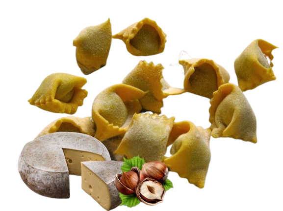 Raviolis Tome de Vache et noisette 2pers 330g env