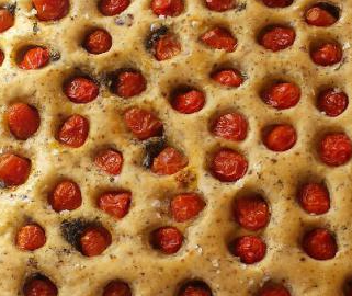 Foccacia tomates cerises