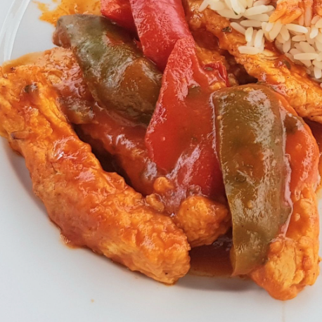 Aiguillettes de Poulet Provencales pour 2-3 Pers env